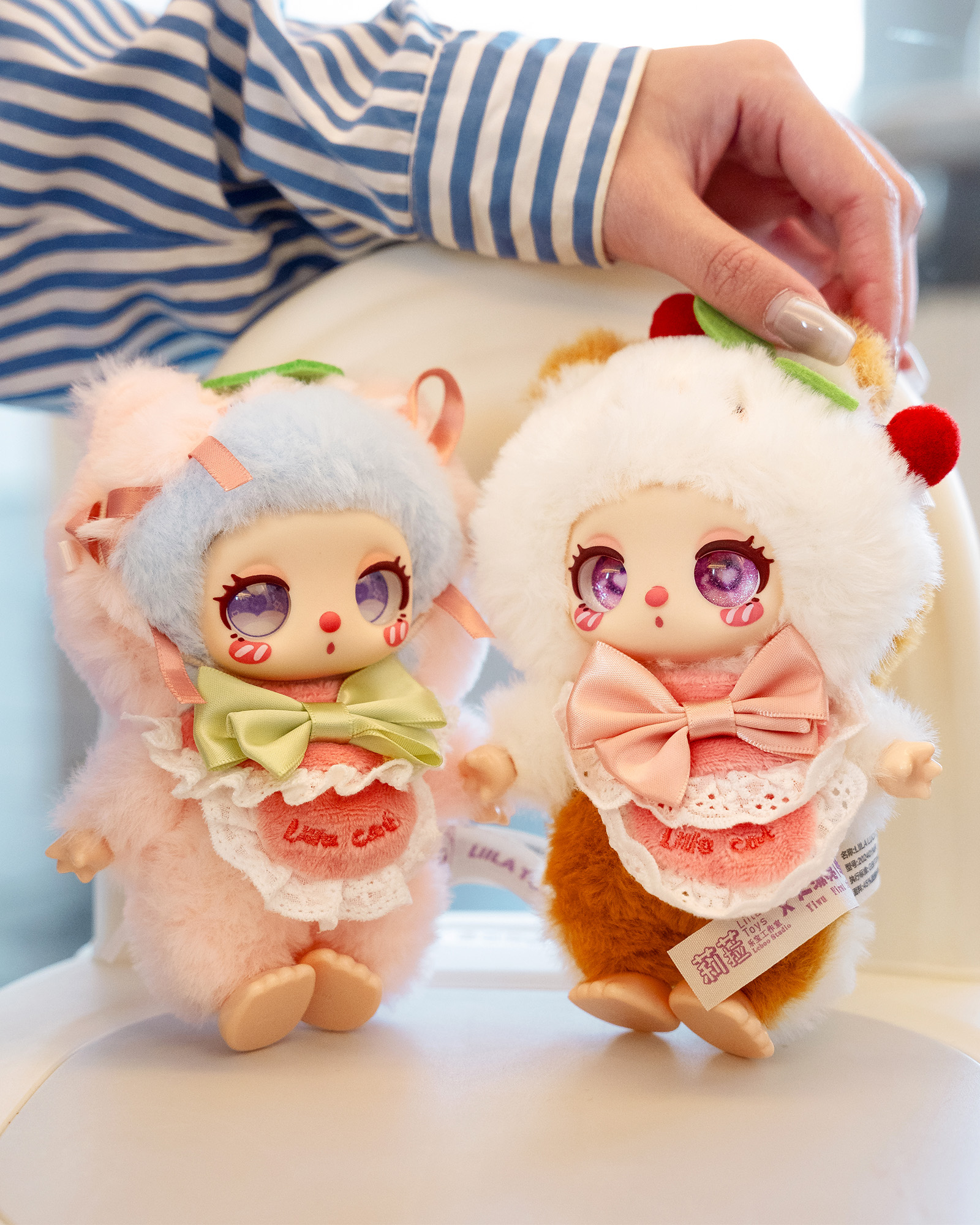 babythree Liila'sChef Kitten1個 シークレット 21 Liila's chef Kitten Plush Series V4 Lucky Bag （Babythree