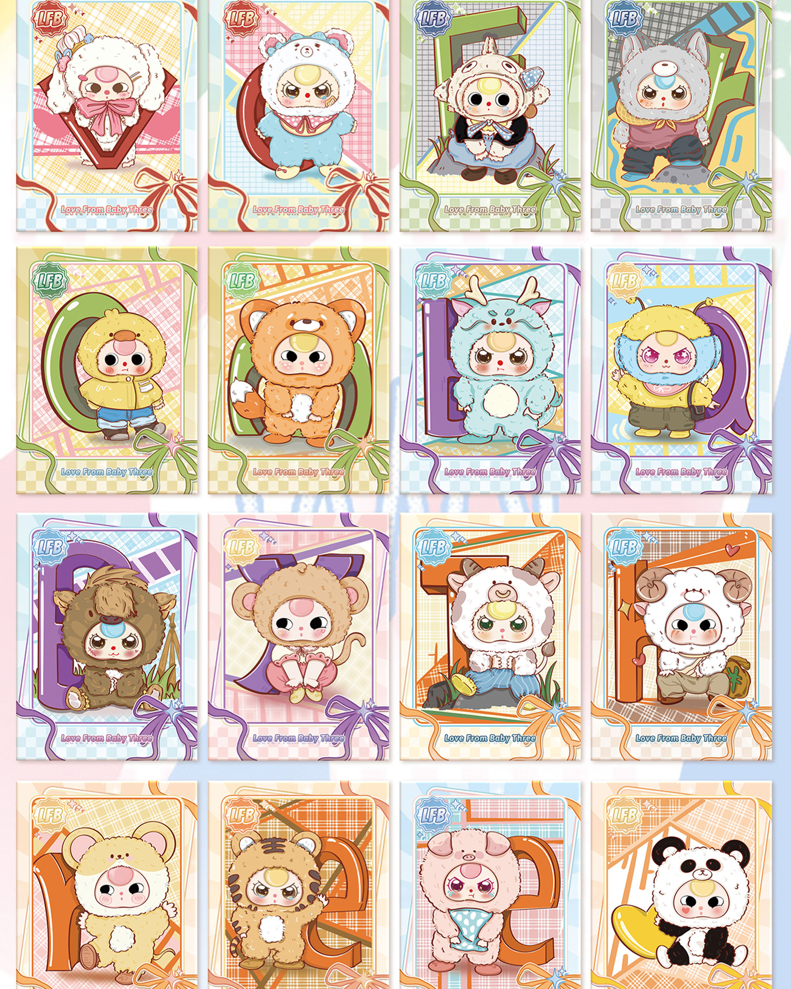 Baby Three Baby three  guards the cute alliance Cards (Babythree Official)