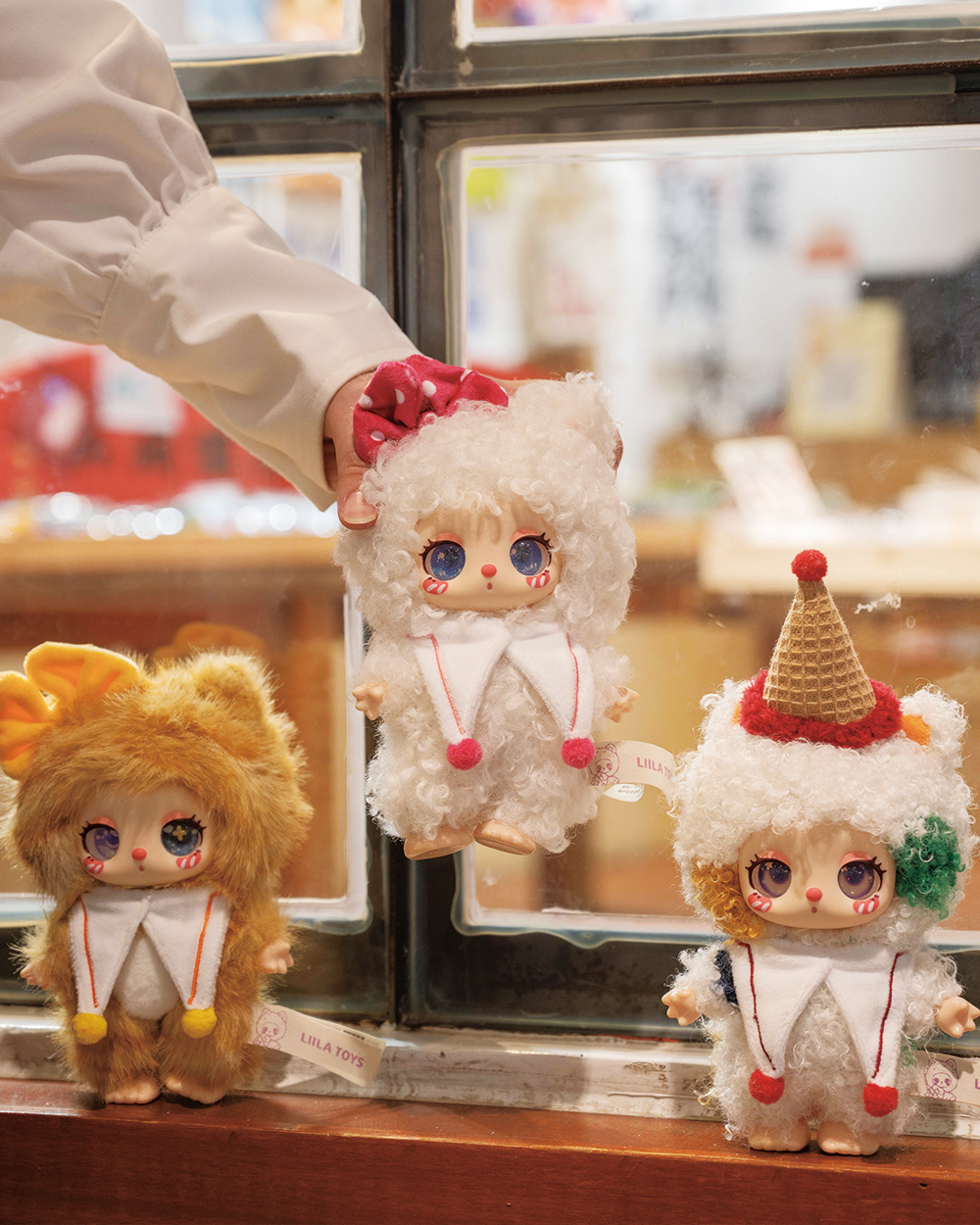 【公式】 ベイビースリー Liila's toy リラ お顔ポーチ 顔パーツ付 Baby Three Liila V2 Vinyl Blind Box Liila'S Zoo Second