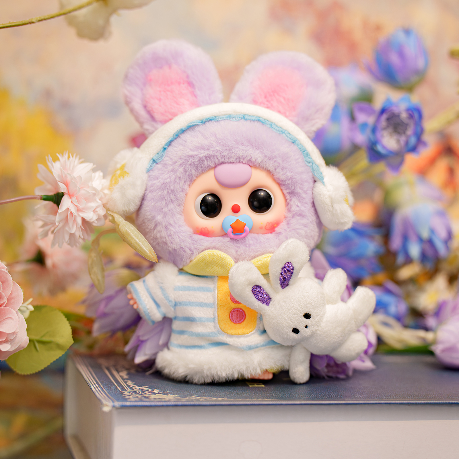 Baby Three Sweet Dreams Series 100% Plush Blind Box pastel color plush character