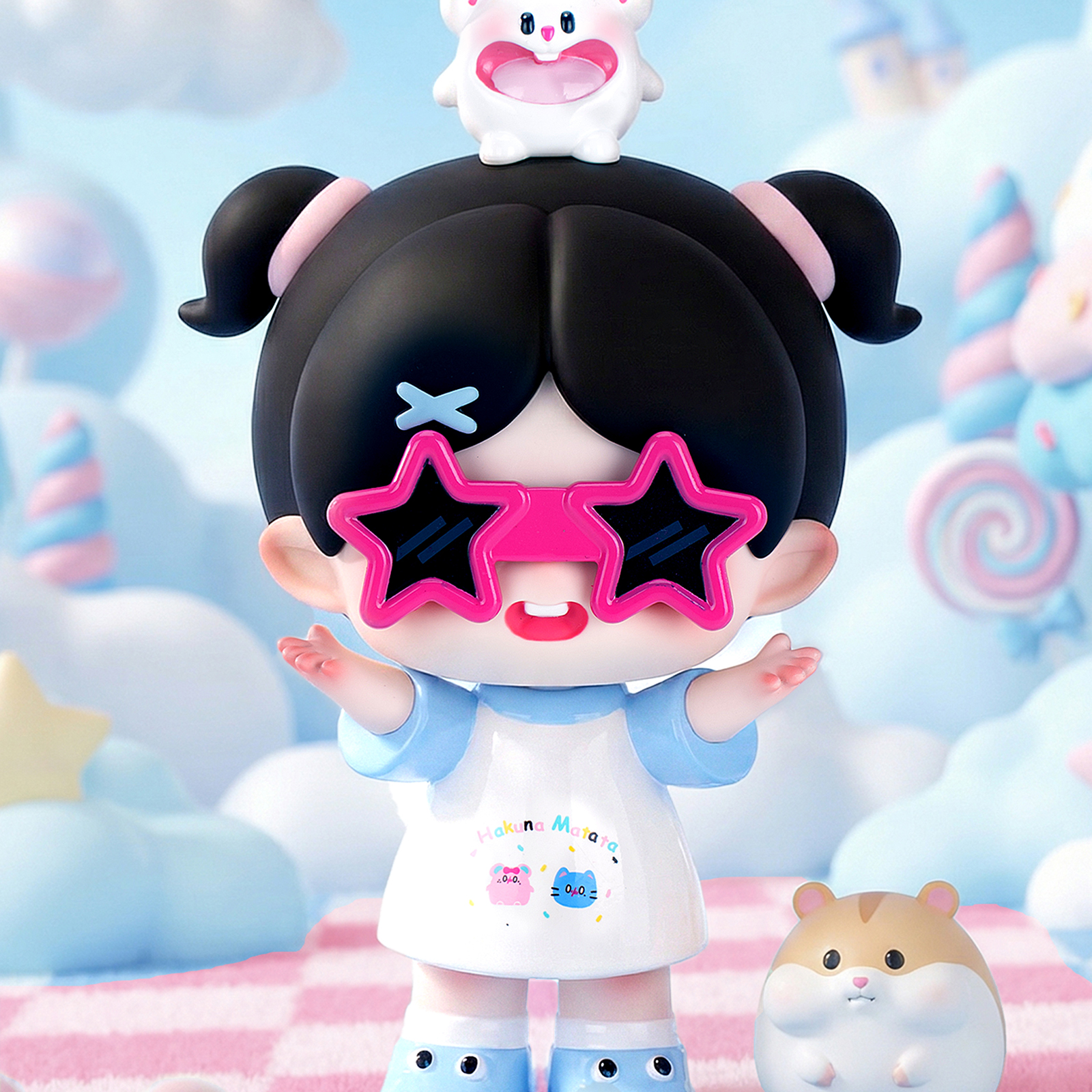 Piupu Inner World Series PVC Figure Blind Box  kawaii collectible toy
