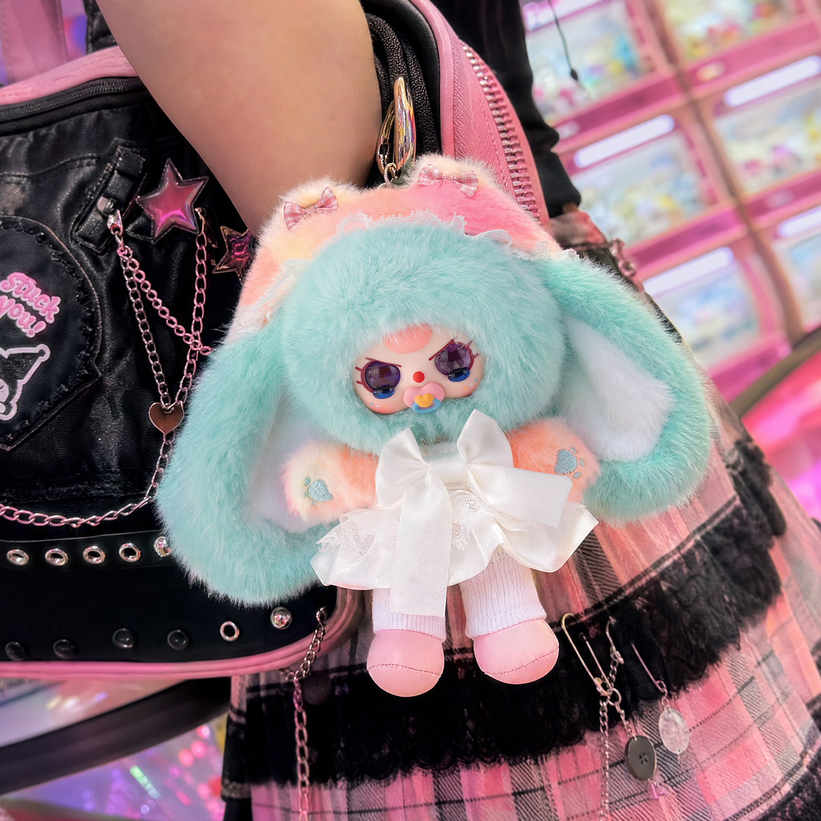 Baby Three Sweet & Cool Series Plush Blind Box side view plush character