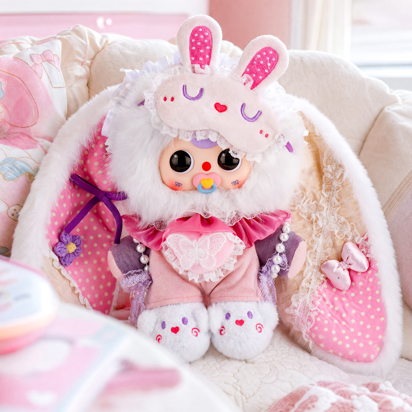 Baby Three - Moonlight Slumber 400% Plush Blind Box