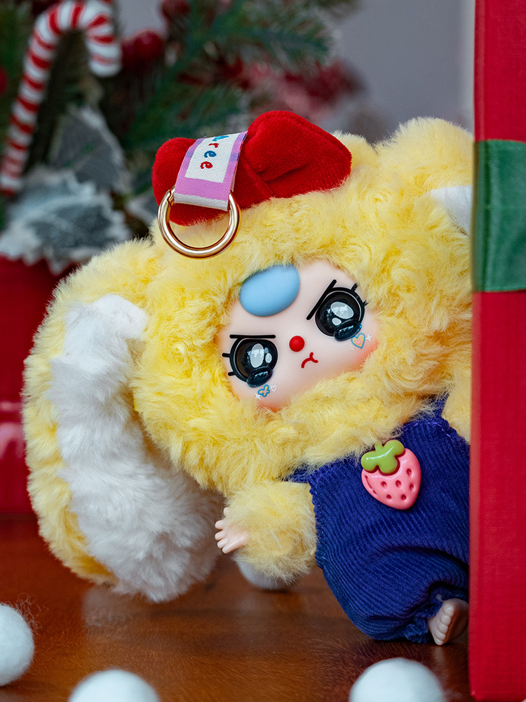 Baby Three Rabbit Macaron Cute Bunny V2 Plush Blind Box