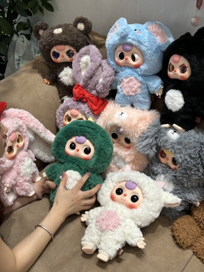 Baby Three 400% Big Plush Animal Series Blind Box（Babythree