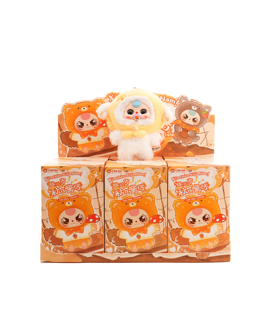 Baby Three-Autumn Fairy Tale Plush Blind Box（Babythree Official