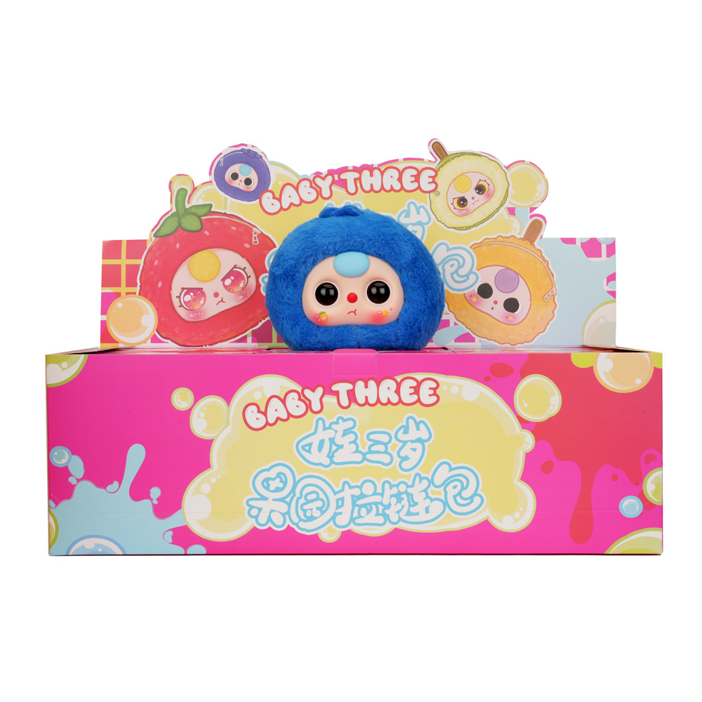 Baby Three Orchard Zipper Bag Plush Blind Box（Babythree Official
