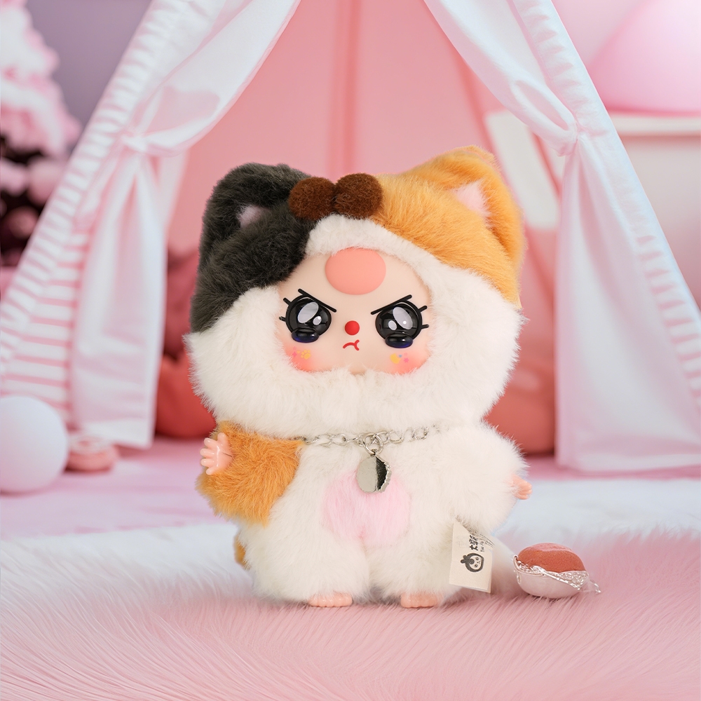 babythree(ベイビースリー)　犬猫シリーズ Baby Three - Cat & Dog Plush Blind Box（Babythree Official