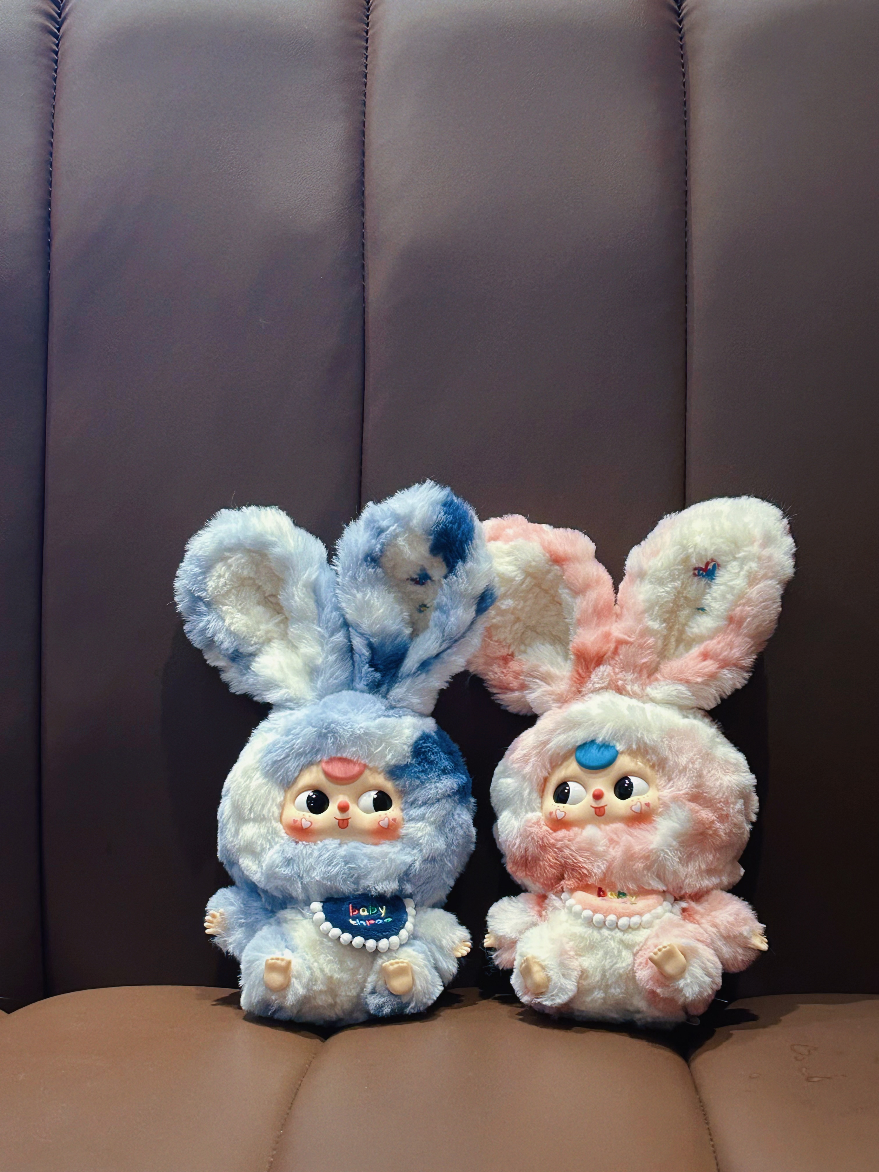 Baby Three Rabbit Macaron Cute Bunny Plush Series Blind Box