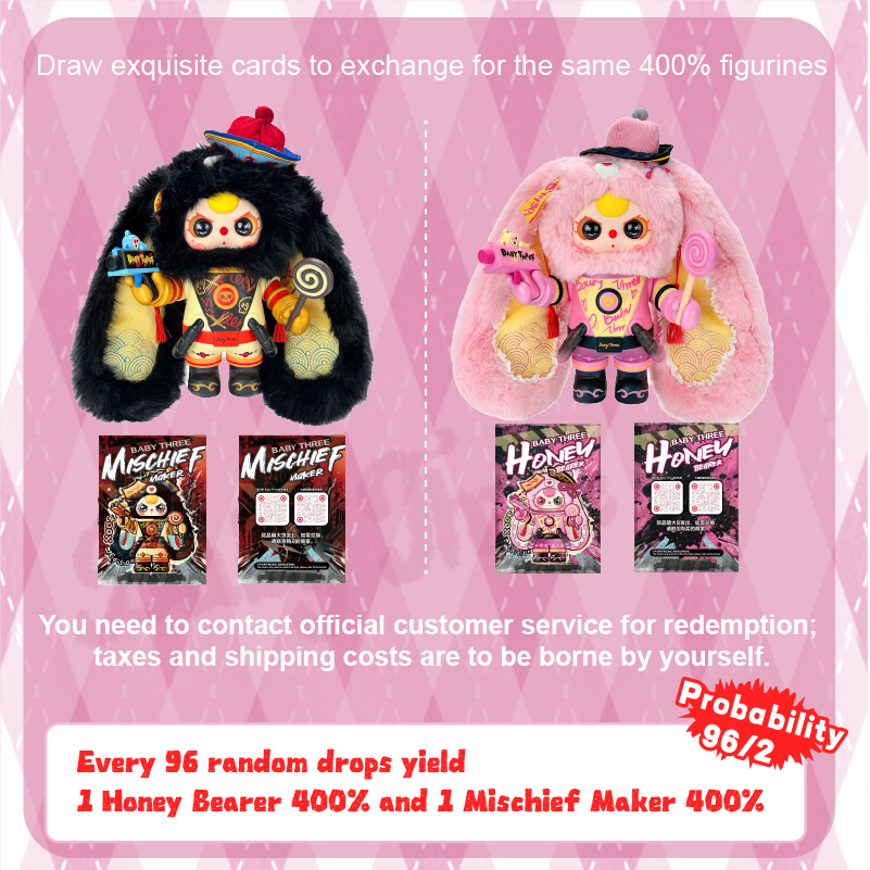 Baby Three - Alice Rabbit Town Plush Blind Box（Babythree Official