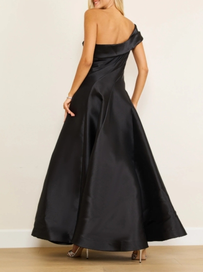 Dylan One Shoulder Long Formal Ball Gown Prom Dress