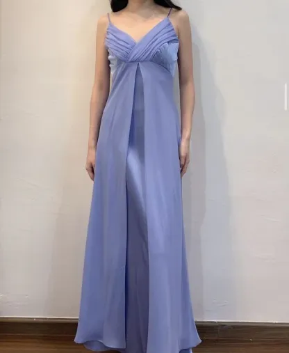 Spaghetti Straps Vintage Prom Dress Formal Party Dress