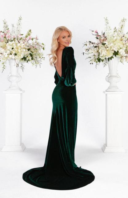 Velvet dress for women half sleeve dress midi velvet dress Bridesmaid Dress Loose Casual plus size clothing Winter dress Pleated dress