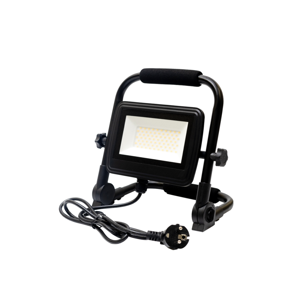 20W LED Flood Light 2400 Lumen Black | JD-FLW-E-20W-P-Flood-Light with Handle