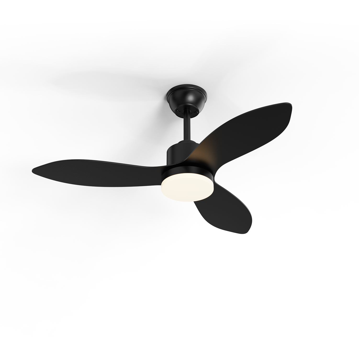 JD SmartLighting LED Ceiling Fan 48" HSF-058AD48C03 – Compact & Stylish with 3CCT Lighting