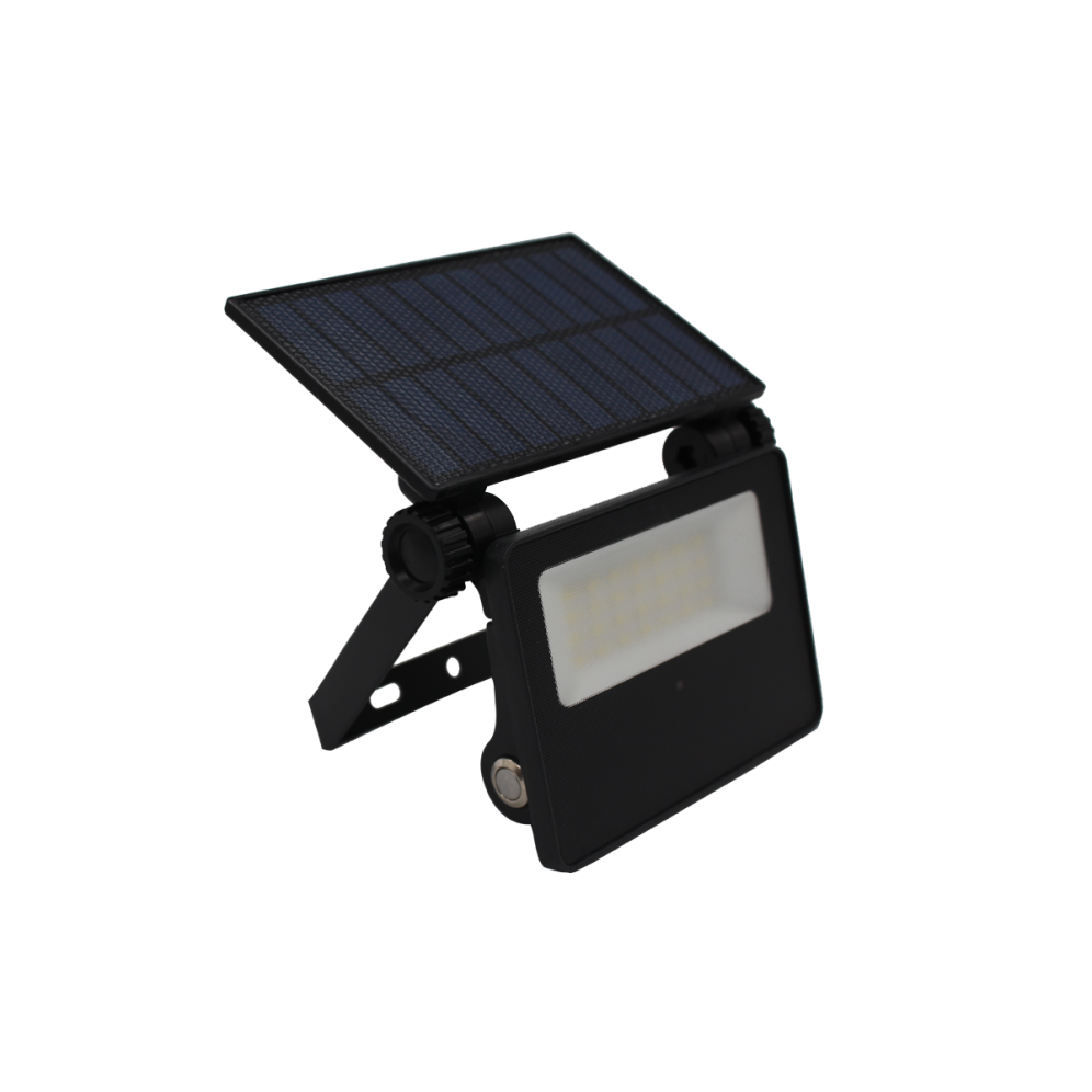 JD Solar Flood Light 800 Lumen Black with Sensor | JD-SFL-001|Wholesales IP54