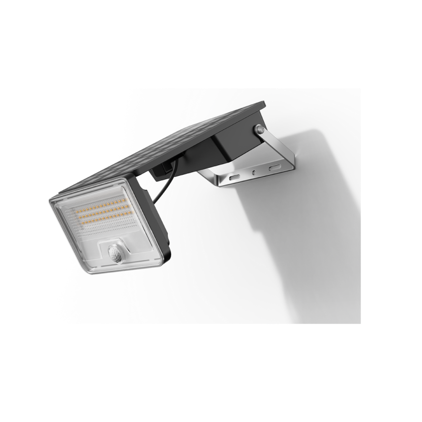 JD Solar Wall Light 1600 Lumen Black with Sensor | JD-SWL-001S | Wholesales IP65