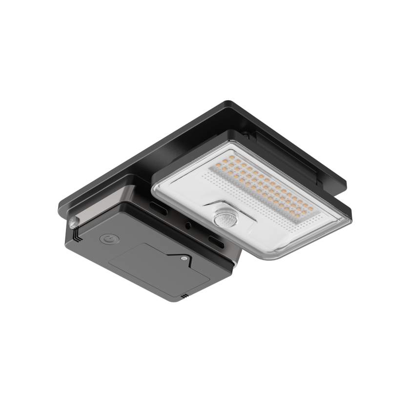 JD Solar Wall Light 1600 Lumen Black with Sensor | JD-SWL-001S | Wholesales IP65