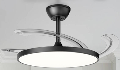 JD SmartLighting Bladeless Ceiling Fan Light JDF-WS029 – 42" | Motor 28W + Lighting 52W | 120lm/W | 4 Blades