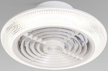 JD SmartLighting Bladeless Ceiling Fan Light JDF-WS012 – 20" | Motor 21.5W + Lighting 36W | 120lm/W | 7 Blades