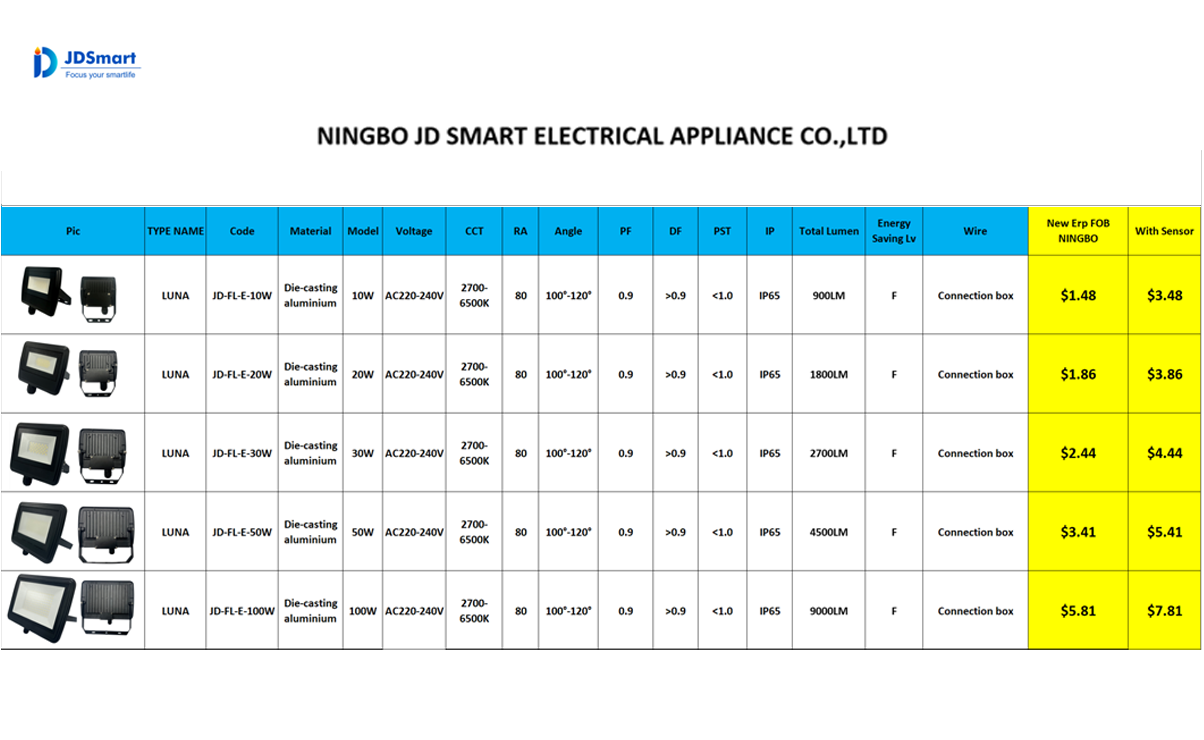 led floodlights quote