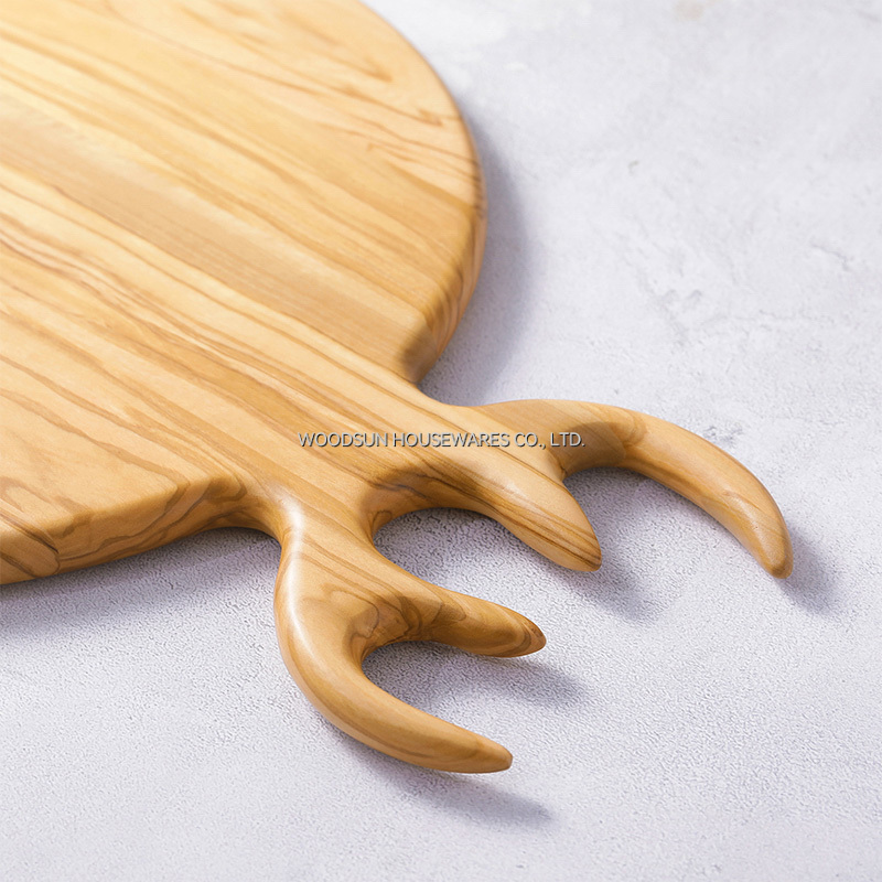 Woodsun Deer Horn Tabla De Cortar De Madera Cutting Board