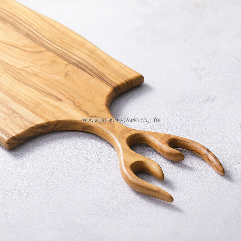Woodsun Deer Head Design Wooden Cutting Board Chopping Blocks