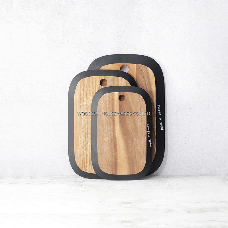 Woodsun Chalkboard Paint Durable Kitchen Tools Cutting Board Chopping Blocks Production