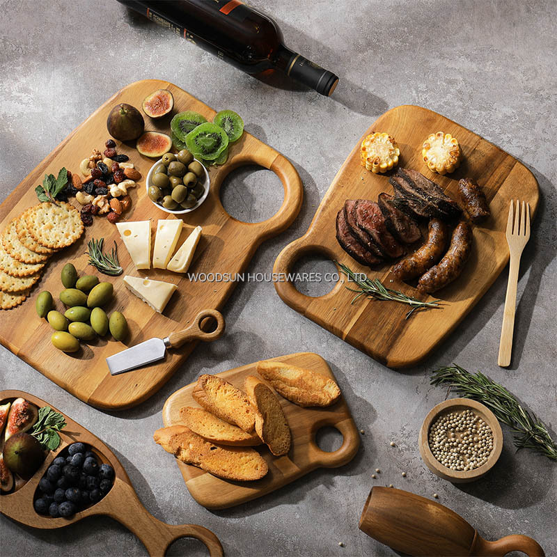 Woodsun Olive Wood Cutting Board Natural Serving Wooden Board
