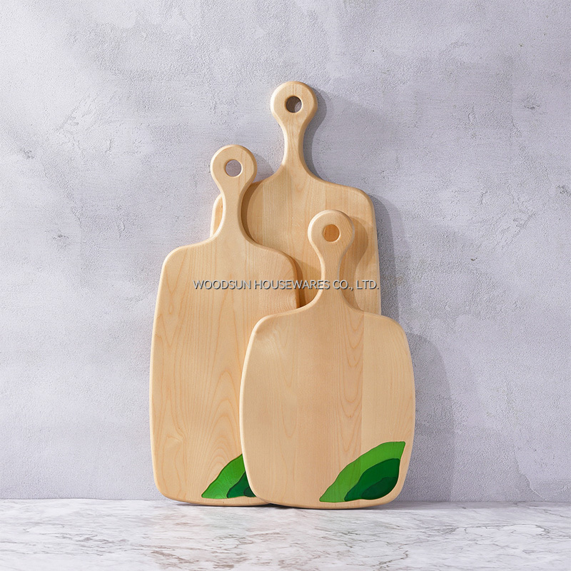 Woodsun Hard Maple Food Tabla De Cortar Cocina Bandeja De Servir Wooden Serving Board