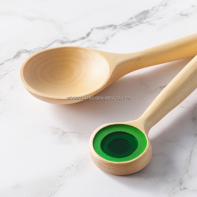 Woodsun Custom Cuchara De Fideos Cucchiaio Di Tagliatelle Spoons Kitchenware Supplies Spoon