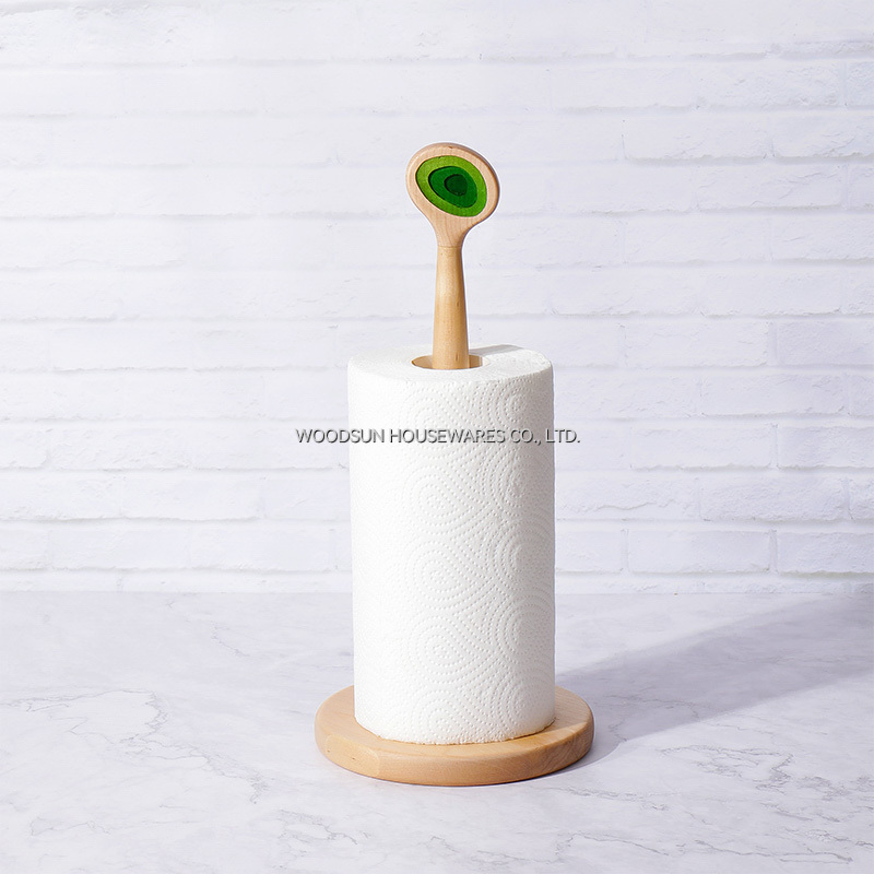 Woodsun Modern Bathroom Table White Birch Resin Paper Towel Holder 2025