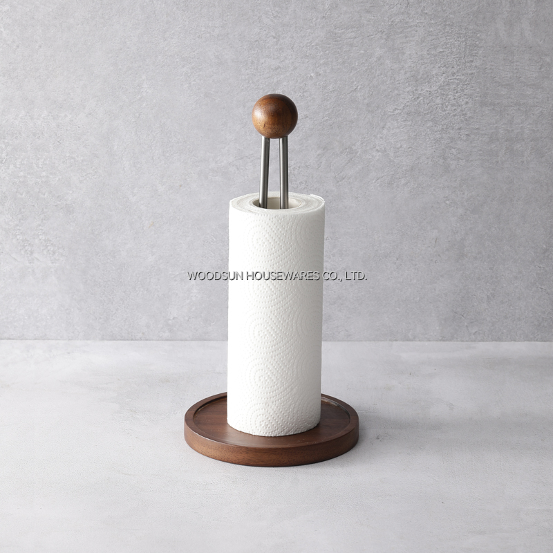 Woodsun Modern Custom Paper Towel Holder Stand Manufacturer 2025