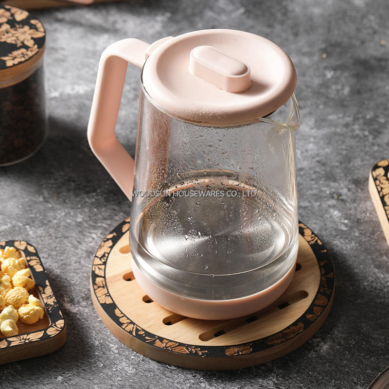 Woodsun Laser Engraving Rubber Wood Wooden Trivet 2026