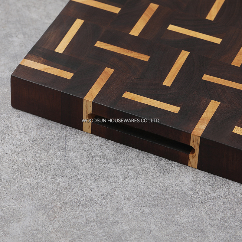 Woodsun Tabla De Cortar Multifuncional De Madera De Acacia Madera De Caucho Tagliere Schneidbrett Cutting Board
