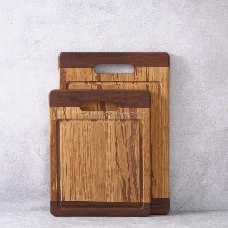 Woodsun Factory 2024 Fruit Cutting Bamboo Cutting Board Kitchen With Groove