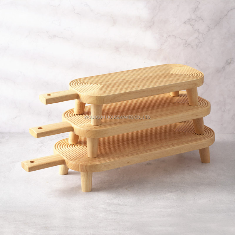Woodsun 2025 Gift Party Wooden Charcuterie Board Serve Board Custom Serving Board