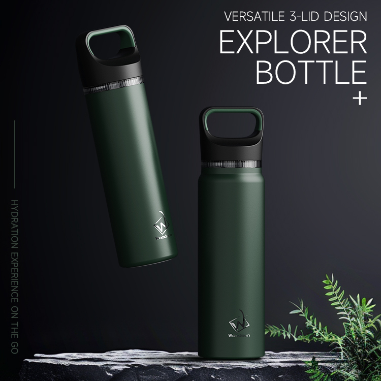 2025 New Product Idea Wide Mouth Termo De Agua Sports Flask Vacuum Insulated Water Bottle Vacuum Drink Bottle