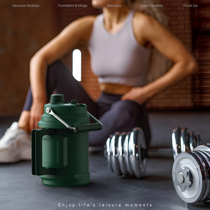 Woodsun Custom Manufacturer Vacuum Stainless Steel 1 Gallon Water Jug Bottle Water Container Hydration