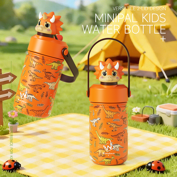 Vacuum Bottle Stainless Steel, Double Wall Kids Sports Water Bottle
