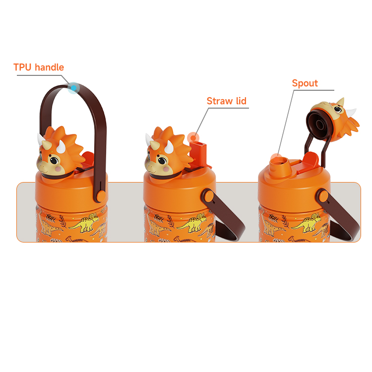 Vacuum Bottle Stainless Steel, Double Wall Kids Sports Water Bottle