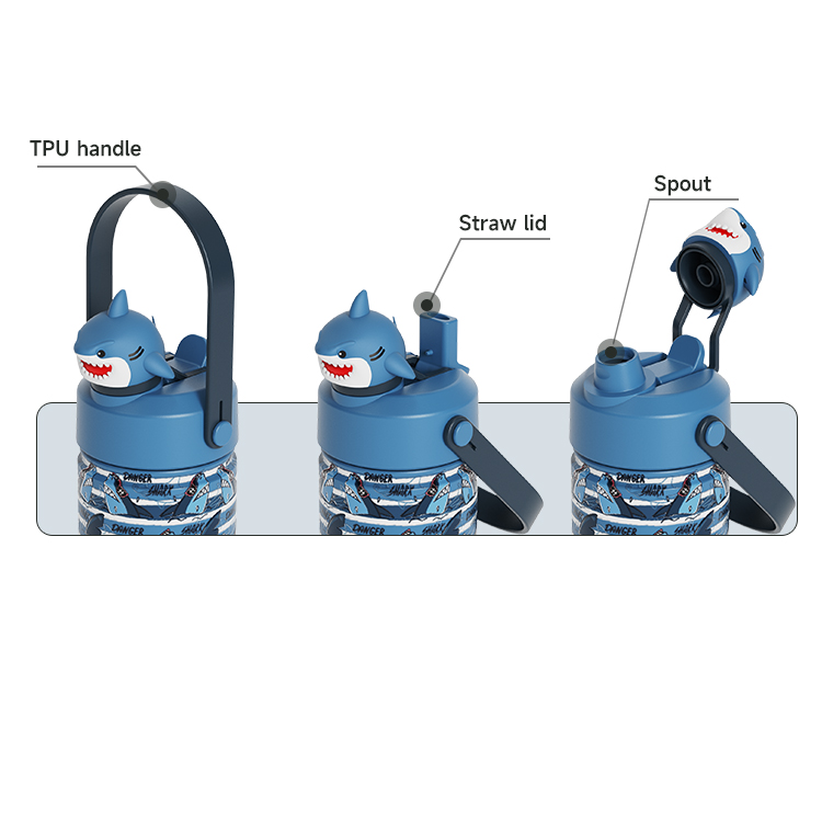 Water Bottles for Kids School Cartoon