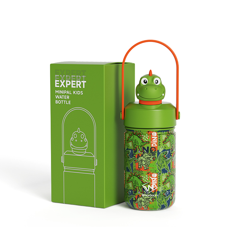 2027 Kids Water Bottle With Straw Lid Vacuum Insulated