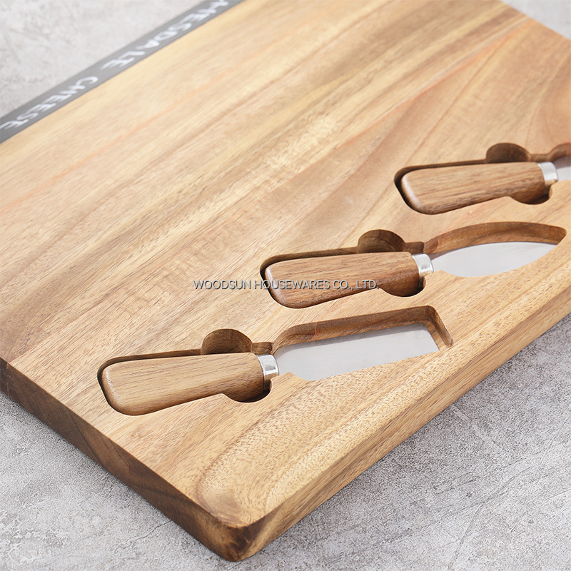 Woodsun Serve Tablas De Cortar Queso Cheese Board Set Kasebrett Cheese Serving Board
