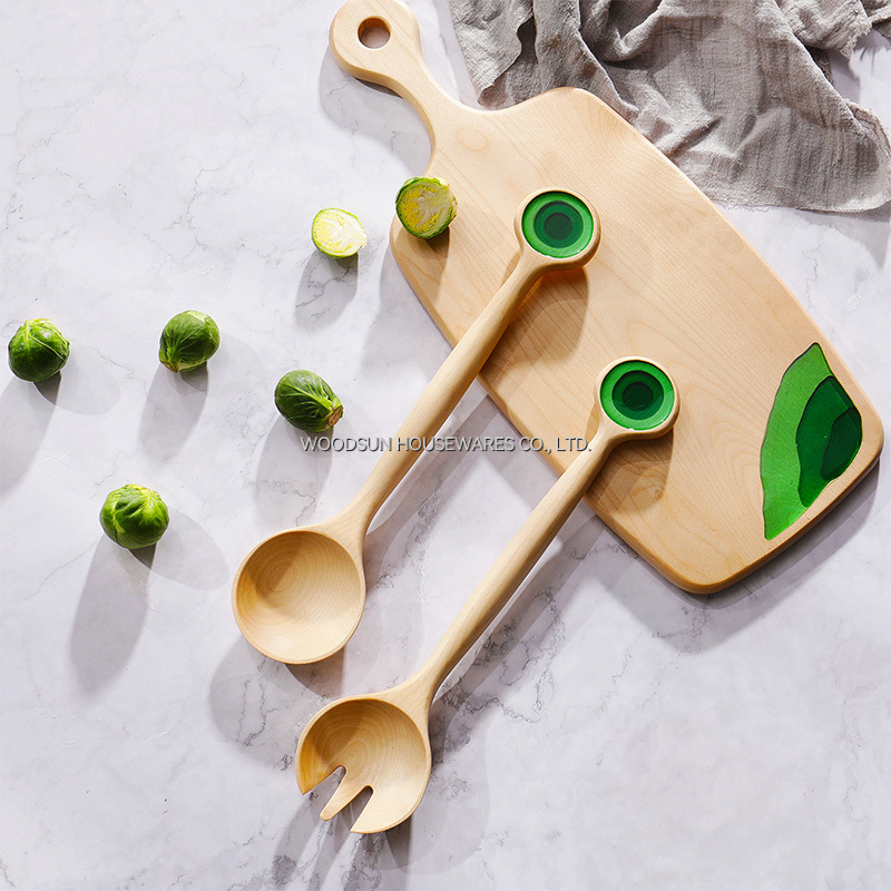 Woodsun Custom Cuchara De Fideos Cucchiaio Di Tagliatelle Spoons Kitchenware Supplies Spoon