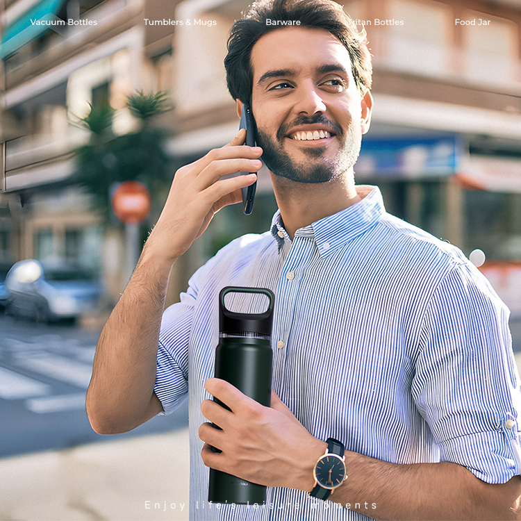 2025 New Product Idea Wide Mouth Termo De Agua Sports Flask Vacuum Insulated Water Bottle Vacuum Drink Bottle