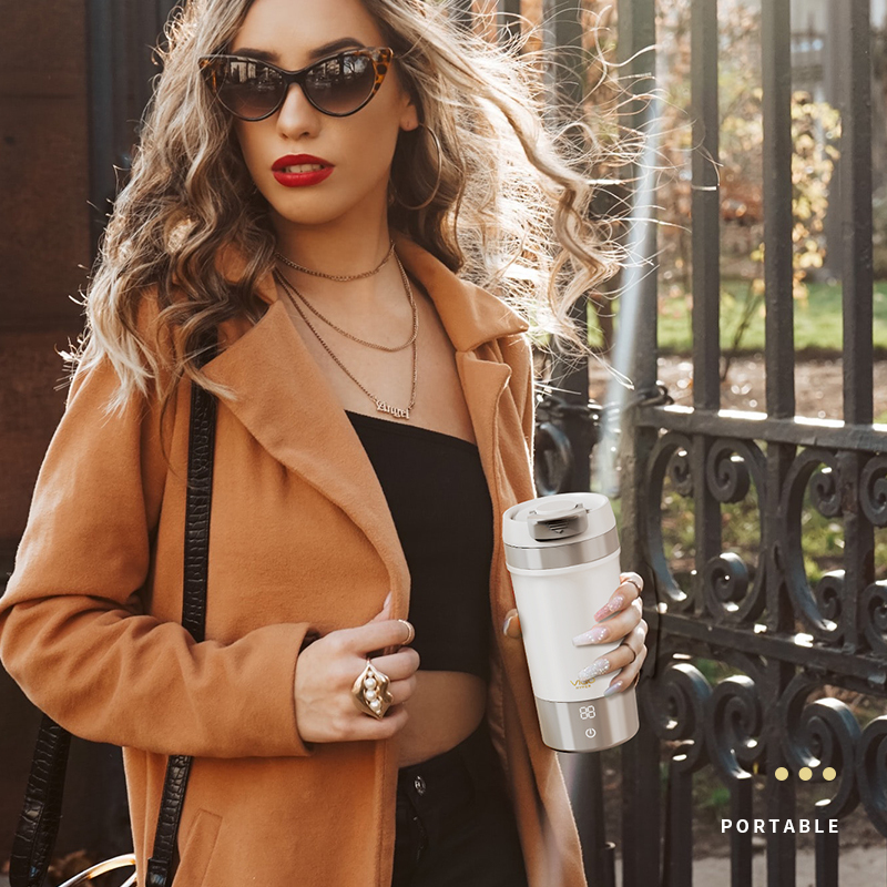 ODM OEM Office Thermal Control Electric Heat Water Flasks Vacuum Smart Termos Coffee Cup