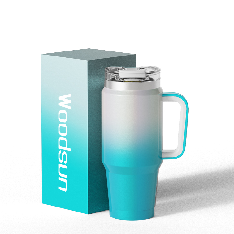 Manufacturer Double Lids 2 IN 1 Wholesale Stainless Steel Coffee Cups Tumbler For Christmas