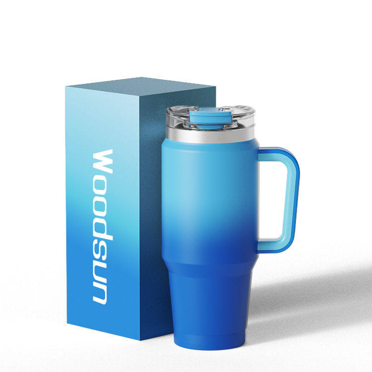 Manufacturer Double Lids 2 IN 1 Wholesale Stainless Steel Coffee Cups Tumbler For Christmas