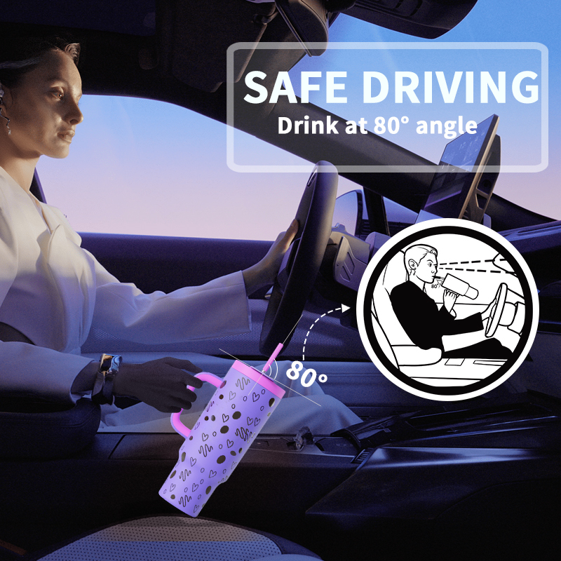 Manufacturer LGBT Stainless Steel Laser Engraved Logo 40Oz Customised Tumblers For Pride Parade